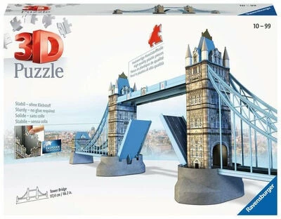 Ravensburger 3D-puslespill Fra Tower Bridge 216 Brikker 3 Ravensburger 3D-puslespill Fra Tower Bridge 216 Brikker