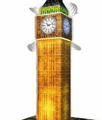 Ravensburger Big Ben Night Edition 3D-puslespill 216 Brikker 7 Ravensburger Big Ben Night Edition 3D-puslespill 216 Brikker -jollyroom Salg 10412588 2158 4a