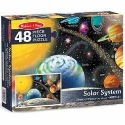 Melissa & Doug Gulvpuslespill Solsystemet 48 Biter -jollyroom Salg 10413 1843 2