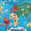 Melissa & Doug Gulvpuslespill, Verdenskart -jollyroom Salg 10446 1843 1