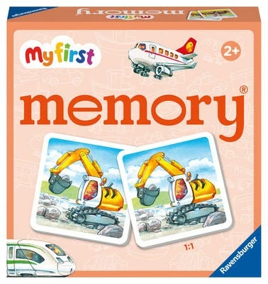 Ravensburger My First Memory Kjøretøy 3 Ravensburger My First Memory Kjøretøy