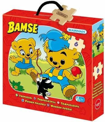 Bamse - Verdens Sterkeste Bjørn Bamse- Verdens Sterkeste Bjørn Puslespill, 6 Biter 3 Bamse - Verdens Sterkeste Bjørn Bamse- Verdens Sterkeste Bjørn Puslespill, 6 Biter