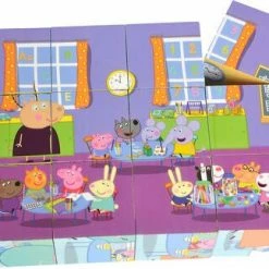 Peppa Gris Klosspuslespill 12 Deler, 16x12 Cm -jollyroom Salg 109265708 1346 4b
