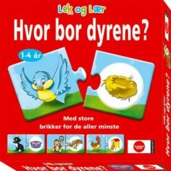 Damm Barnespill Hvor Bor Dyrene?
