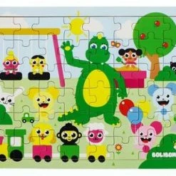 Teddykompaniet Bolibompa Puslespill Dragen I Lekeparken 48 Brikker