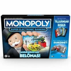 Hasbro Monopol Superelektronisk Bankenhet