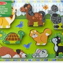Melissa & Doug Puslespill Husdyr -jollyroom Salg 13724 1843 4b