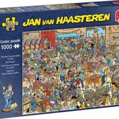 Jumbo Jan Van Haasteren Puslespill Nasjonalt Puslespillmesterskap 1000 Brikker