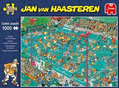 Jumbo Jan Van Haasteren Hockey Championships Puslespill 1000 Brikker 3 Jumbo Jan Van Haasteren Hockey Championships Puslespill 1000 Brikker