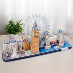 Cubic Fun City Line London 3D Puslespill, 107 Brikker 7 Cubic Fun City Line London 3D Puslespill, 107 Brikker -jollyroom Salg 200253 2139 3