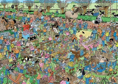 Jumbo Jan Van Haasteren Puslespill Det Hollandske Håndverksmarkedet 1000 Brikker 5 Jumbo Jan Van Haasteren Puslespill Det Hollandske Håndverksmarkedet 1000 Brikker - Bilde 3