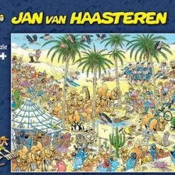 Jumbo Jan Van Haasteren Puslespill Oase 1000 Brikker -jollyroom Salg 20048 1138 2