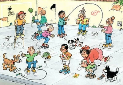 Jumbo Jan Van Haasteren Barnepuslespill Lekestund 240 Brikker 4 Jumbo Jan Van Haasteren Barnepuslespill Lekestund 240 Brikker - Bilde 2