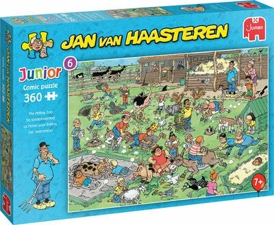 Jumbo Jan Van Haasteren Barnepuslespill Dyrepark 360 Brikker 3 Jumbo Jan Van Haasteren Barnepuslespill Dyrepark 360 Brikker