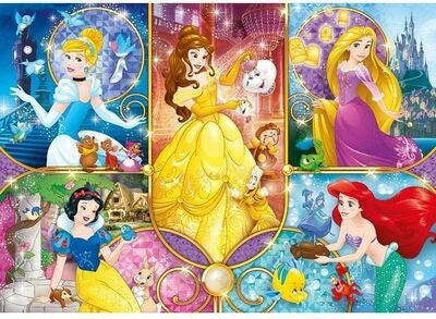 Disney Princess Brillitant Puslespill 104 Brikker 4 Disney Princess Brillitant Puslespill 104 Brikker - Bilde 2
