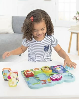 Skip Hop Zoo Park Pals Puslespill 4 Skip Hop Zoo Park Pals Puslespill - Bilde 2