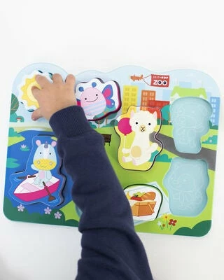 Skip Hop Zoo Park Pals Puslespill 6 Skip Hop Zoo Park Pals Puslespill - Bilde 4