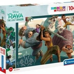 Disney Raya Puslespill Maxi, 104 Biter