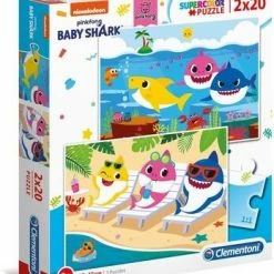 Baby Shark Puslespill 2x20 Biter
