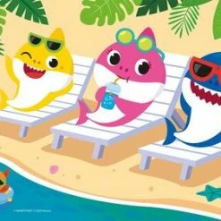 Baby Shark Puslespill 2x20 Biter -jollyroom Salg 24777 2946 4B