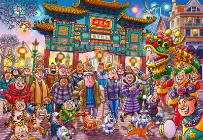 Jumbo Wasgij Original 39 Puslespill 1000 Brikker 5 Jumbo Wasgij Original 39 Puslespill 1000 Brikker - Bilde 3