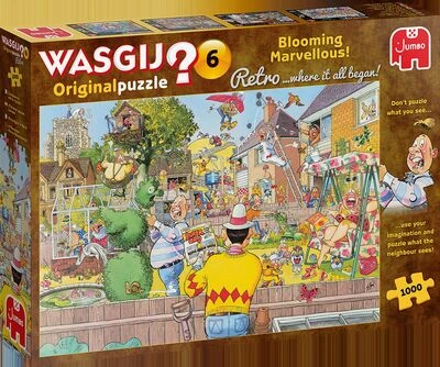 Jumbo Wasgij Retro Original 6 Puslespill 1000 Brikker 3 Jumbo Wasgij Retro Original 6 Puslespill 1000 Brikker