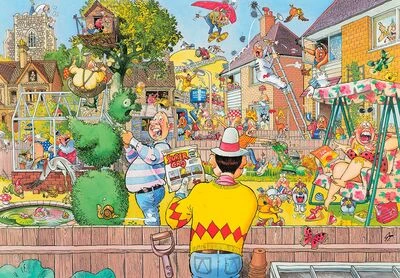 Jumbo Wasgij Retro Original 6 Puslespill 1000 Brikker 5 Jumbo Wasgij Retro Original 6 Puslespill 1000 Brikker - Bilde 3