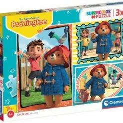Paddington Puslespill 3x48 Brikker