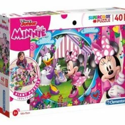 Disney Minni Mus Gulvpuslespill, Happy Helpers, 40 Brikker