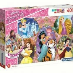 Disney Princess Gulvpuslespill, 40 Biter