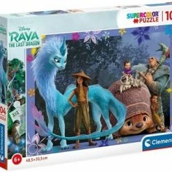 Disney Raya Puslespill, 104 Biter