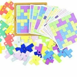 Robetoy Hobbysett Tangram Rainbow 64 Brikker