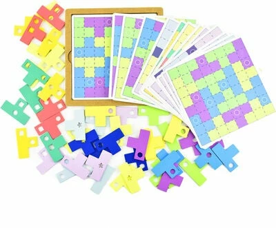 Robetoy Hobbysett Tangram Rainbow 64 Brikker 3 Robetoy Hobbysett Tangram Rainbow 64 Brikker