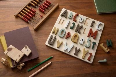 Sebra Trepuslespill Engelsk ABC 4 Sebra Trepuslespill Engelsk ABC - Bilde 2