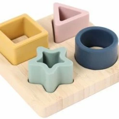 CarloBaby Carlo Baby Soft Shaped Puzzle Barnepuslespill, Flerfarget