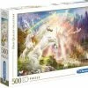 Clementoni Puslespill Enhjørninger I Solnedgang 500 Brikker