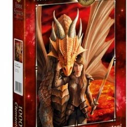 Clementoni Puslespill Anne Stokes Drage 1000 Brikker