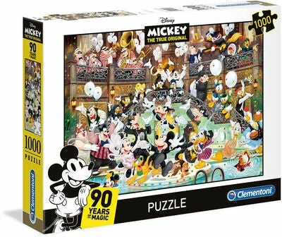Disney Mikke Mus Puslespill 1000 Brikker 3 Disney Mikke Mus Puslespill 1000 Brikker