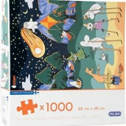 Mummitrollet Komet Puslespill, 1000 Brikker