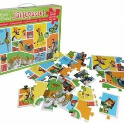 Gubben Og Katten Kjempepuslespill