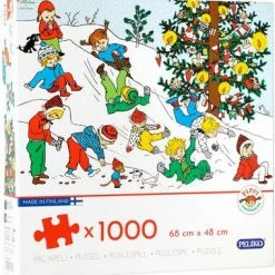 Peliko Pippi Langstrømpe Puslespill 1000 Brikker