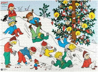 Peliko Pippi Langstrømpe Puslespill 1000 Brikker 4 Peliko Pippi Langstrømpe Puslespill 1000 Brikker - Bilde 2