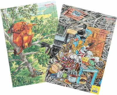 Mamma Mø Og Kråka Mamma Mø Rammepuslespill 2X40 Brikker 3 Mamma Mø Og Kråka Mamma Mø Rammepuslespill 2X40 Brikker