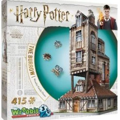 Wrebbit Harry Potter 3D-puslespill Kråkehuset 415 Biter