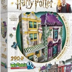 Wrebbit Harry Potter 3D Puslespill Madam Malkin's & Florean Fortescue