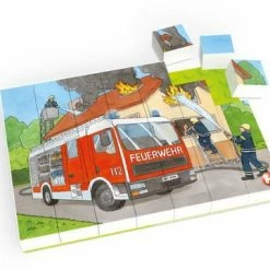 Hubelino Puslespill Brannstasjon 35 Brikker