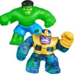 Goo Jit Zu Marvel S4 Versus Pack Thanos Vs. Hulk New Squishie