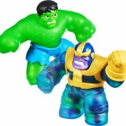 Goo Jit Zu Marvel S4 Versus Pack Thanos Vs. Hulk New Squishie -jollyroom Salg 41298 1791 3a