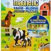 Melissa & Doug Ta-Med Magnetisk Puslespill Bondegård -jollyroom Salg 42832 1843 1