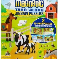 Melissa & Doug Ta-Med Magnetisk Puslespill Bondegård